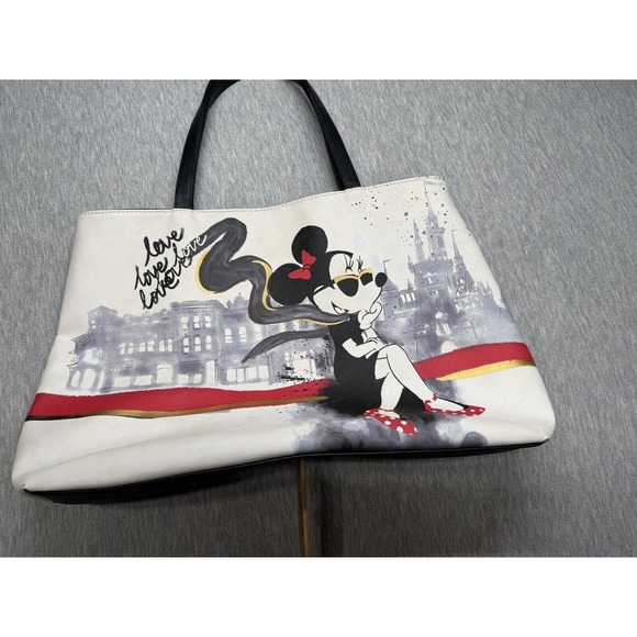 Disney Other - Disney Art Disneyland‎ Parks Minnie Mouse Purse Travel Purse Fashion Bag/Tote